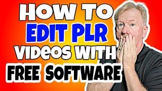 How To Edit PLR Videos Using Free Software - Open Shot Review