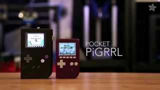 Pocket PiGRRL - Raspberry Pi Gameboy