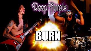 Deep Purple - Burn (Guitar & Drums cover / Guitarra & Batería)