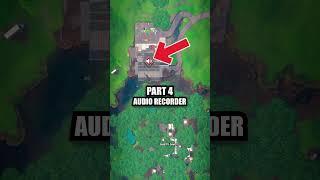 Fortnite Doctor Slone Audio Recorder Part 4 Location! #fortnite #shorts