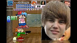 Mugen Battle #552 Boyfriend & Pico VS Justin Bieber & Rebecca Black