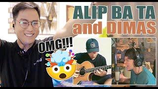 Dream Theater - Another day ( Acoustic Cover ) Alip ba ta ft Dimas Senopati | SINGER REACTION