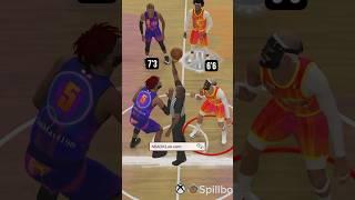 NBA 2K24 REC Gameplay: 7’3 Center Build vs 6’6 Power Forward Build #nba2k24 #2k #2k24