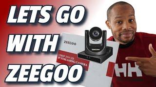 ZEEGOO PTZ Camera | Easy Budget Live-Streaming
