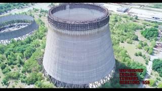 Aerial tour of Chernobyl and Pripyat