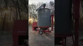 Мобільна зерносушарка GT 10 тонн (США) Соя. Зерносушилка grain dryer