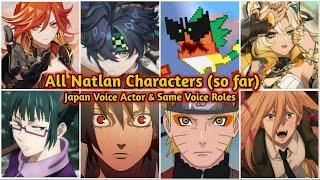 All Natlan Character Japan Voice Actor & Same Roles (so far)