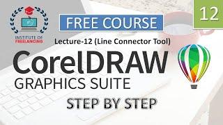 CorelDraw Line Connector tools, Using the Connector tools in CorelDraw