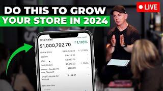 LEAKED Training -  E-Commerce Expert Reveals How To Scale Your Store in 2024