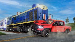 Realistic Train Crashes 8 | BeamNG.drive