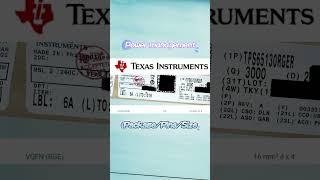 TI Series TPS65130RGER Power management(dual-output DC-DC converter supply) #texasinstruments #mcu