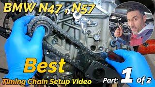 BMW N47 & N57 Engine Timing Chain Set Up Part 1