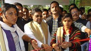 Minister of State inaugurates Government Pana Devi Girls College Kotputli Students' Union Office