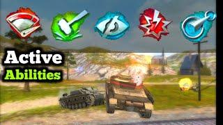 All Active Abilities from Mad Games - World of Tanks Blitz