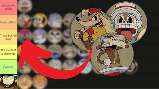 Every Cuphead Boss ranked by difficulty