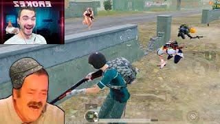 ПРИТВОРЯЯСЬ БОТОМ  ТРОЛЛИНГ НУБОВ И СМЕШНЫЕ МОМЕНТЫ PUBG MOBILE