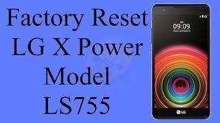 Factory Reset LG X Power LS755 Boost Mobile | NexTutorial