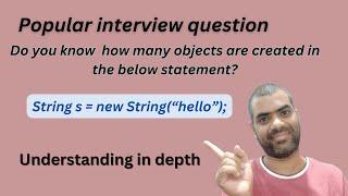 Understanding String objects creation? | Heap vs SCP | Covered Interview questions in depth