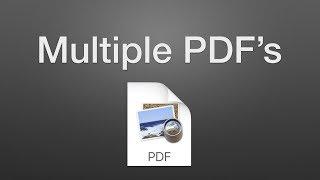 How to Combine Multiple PDF's into One on a Mac