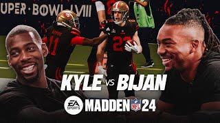 Bijan Robinson and Kyle Pitts go head-to-head in Madden 24 | Atlanta Falcons