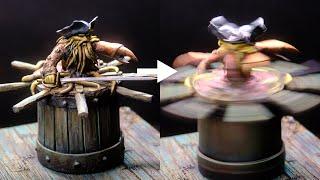 A Pirates of the Caribbean Diorama… with a Twist