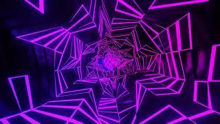 Abstract Background Video 4k Blue Metallic Pink Blue Tunnel VJ LOOP NEON Satisfying Calm Wallpaper