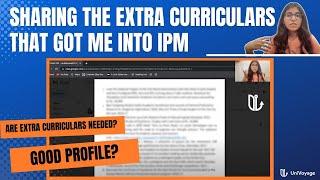 Are Extra curriculars necessary for IPMAT IIM Indore?