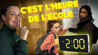 PRANK : ELLES VONT À L'ÉCOLE À 2H DU MATIN (elles pensent qu'il est 8h)