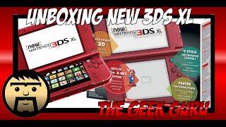 The Geek Guru - Episode 27 : UNBOXING the NEW 3DS XL