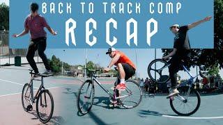 FIXED GEAR TRICK COMP - Back To Track Recap 2021