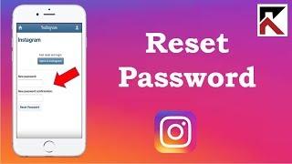 How To Reset Instagram Password iPhone