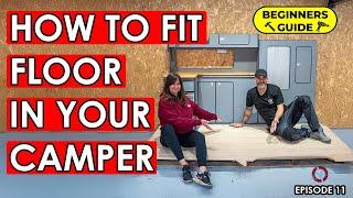 What's the BEST Way to Install LUXURY Flooring in Your Camper Van?