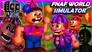 FNAF World Simulator | Finding Characters To TAKE DOWN The Balloon Boy Army! [Part 3]