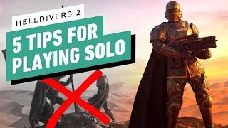 Helldivers 2: 5 Tips for Playing Solo | Best Stratagems, Weapons, and Armor