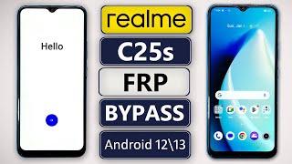 REALME C25S FRP BYPASS ANDROID 13 | REALME C25S GOOGLE ACCOUNT BYPASS | REALME RMX3195 GMAIL UNLOCK
