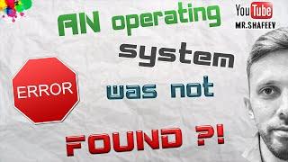 An operating system was not found при переходе с Windows 10 на Windows 7