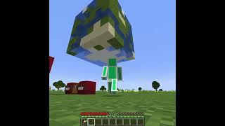 Small Earth Planet in Minecraft