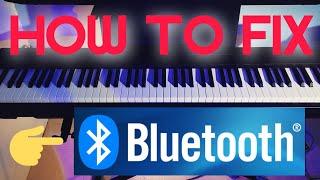 Roland keyboard Bluetooth midi quick fix connecting pairing to Macbook Fp30 Fp30x Fp90