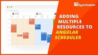 Adding Multiple Resources to Angular Scheduler