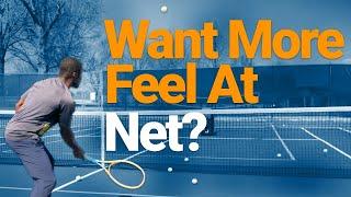 Learn how to have more feel at the net using this drill for your volleys...