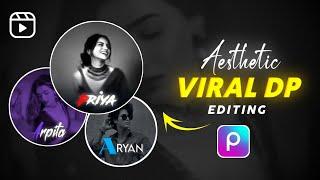 Trending Aesthetic Logo Kaise Banaye | New Instagram Aesthetic Logo Editing | Instagram Dp Editing