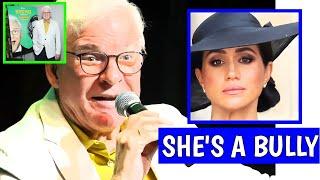 Steve Martin Release SCARY VIDEO Of Meg SLAPPING Charlotte At Queen Funeral In His Documentary Steve