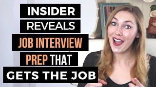 How to Prepare for an In Person Job Interview (4 Things You MUST Do)