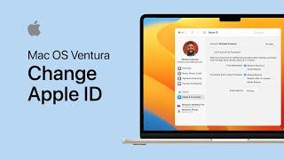 How To Change Apple ID on Mac OS Ventura