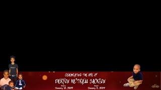 Celebrating the Life of Mr. Deryon Ke'trell Jackson️️️️️