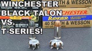 Winchester Black Talon vs. T-Series! 1992 Bullet Tech Compared to Today