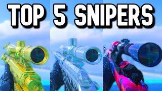 Top 5 BEST SNIPERS in Modern Warfare 3 Season 4… (Fastest Sniping Classes)