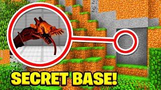 Minecraft : Whats Inside The ZOOCHOSIS Secret BASE?