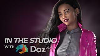 Let's Make a Character Portrait - In the Studio with Daz 3D