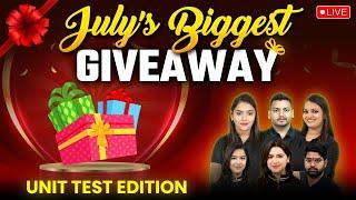 July Biggest Giveaway Unit Test Edition  | Be Ready Class 10 Students Aspirant for Surprises 